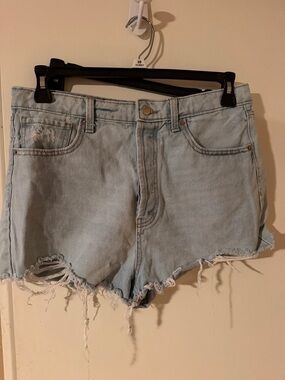 wild fable Light Blue Distressed Denim Jean Shorts